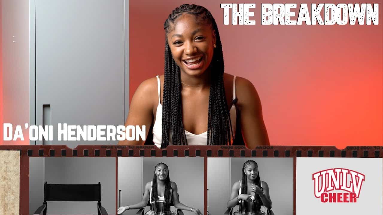 20230811 DaOni Henderson UNLV Cheer The Breakdown AFS Squads | Anything for Sports | Las Vegas Sports