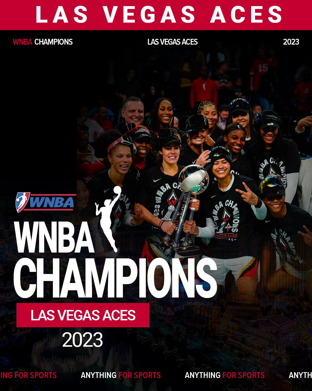 WNBA Championship Pro Team Awards | Anything for Sports | Las Vegas Sports
