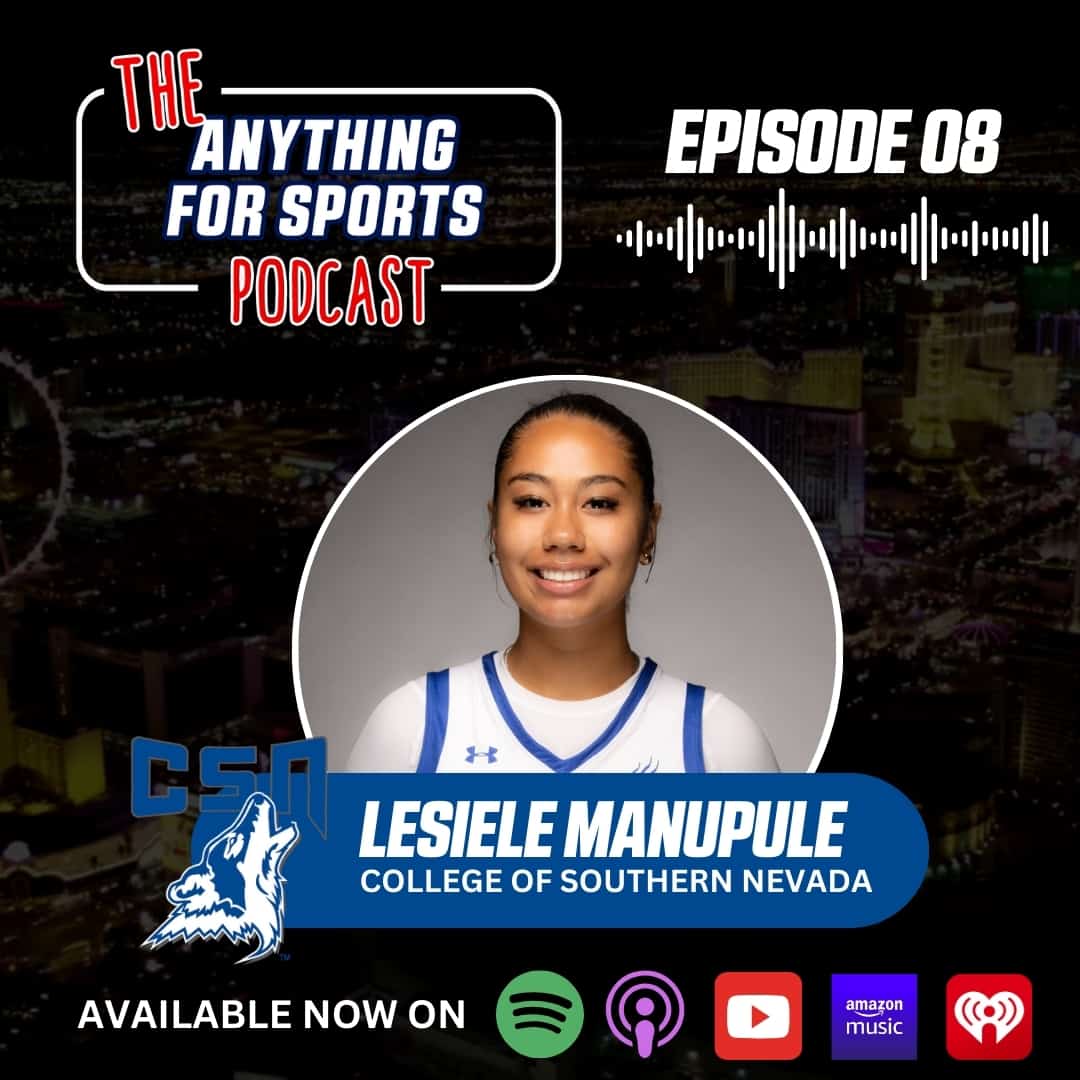 Lesiele Podcast Cover 08 | Anything for Sports | Las Vegas Sports