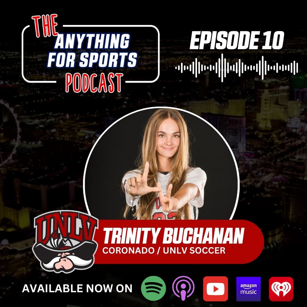 Trinity Podcast Cover | Anything for Sports | Las Vegas Sports